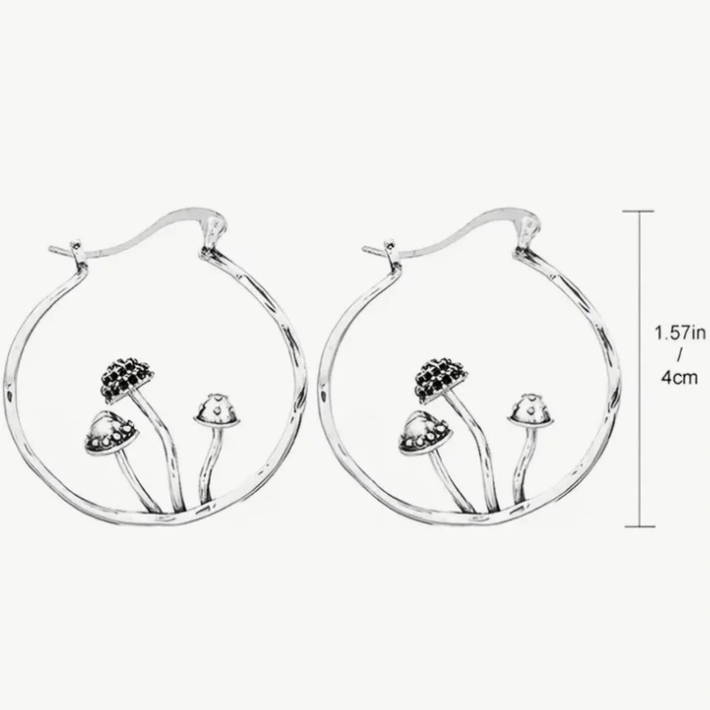 ✨Free People Amanita Mushroom Earrings